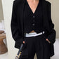Leisure Button Up Vest
