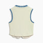Embroidered Floral Vest