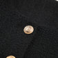 Old Money Aesthetics Tweed Blazer