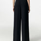 Notch Wide Leg Dress Pants