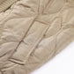 Patchwork Cable Knit Quilted Coat