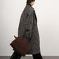 Tweed Boucle Wool Coat