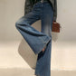 Vintage Low Rise Washed Wide Leg Jeans