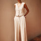 Tailored Button Suit Waistcoat
