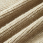 Zipper Pluffy Knit Outerwear