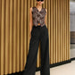 Leopard Print V-Neck Vest