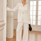 Minimalist  Plisse Wide Leg Pants