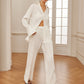Minimalist  Plisse Wide Leg Pants