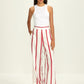 Striped Wide Leg Pants