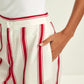 Striped Wide Leg Pants