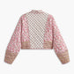 Floral Embroiled Double-Sided Winter Coat