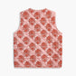 Nuboheme Printed Tie Front Vest