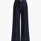 Wide Leg Denim Jeans