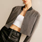 Pinstripe Pocket Short Jacket