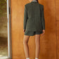 Vintage Lapel Pockets Blazer