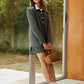 Vintage Lapel Pockets Blazer