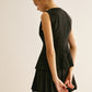 Golden Button Piping Vest