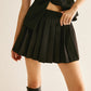Golden Button Piping Vest