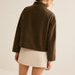 Tweed Double Zip Coat