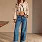 Boheme Contrast Piping Short Jacket
