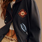 Boheme Embroidery Lapel Jacket