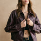 Lapel Zipper PU Leather Short Jacket