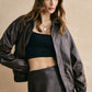 Vintage Faux Leather Jacket