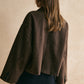 Tweed Button Down Jacket