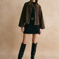 Tweed Button Down Jacket