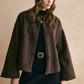 Tweed Button Down Jacket