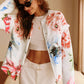 Boheme Printed Breasted Jacket