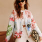 Boheme Printed Breasted Jacket