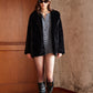 Ultra Warm Draped Faux Fur Coat