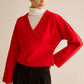 V-Neck Criss Cross Jacket