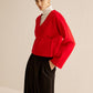 V-Neck Criss Cross Jacket