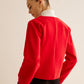 V-Neck Criss Cross Jacket
