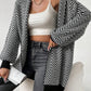 Vintage Chevron Knit Outerwear