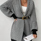Vintage Chevron Knit Outerwear