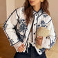 Boheme Printed Piping Cozy Jacket