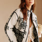 Boheme Printed Piping Cozy Jacket