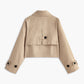 Button Crop Jacket