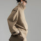 Casual Asymmetrical Lapel Trench Coat