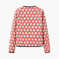 Contrast Piping Lace Up Jacket