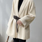 Belted Soft Women Faux Fur Coat
