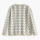 Elegant Pearl Button Knit Outerwear