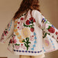 Colorful Printed Charming Winter Coat