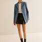 Minimalist Washed Denim Jacket