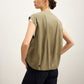 Double Zip Button Loose Vest