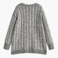 Vintage Pockets Loose Knit Outerwear