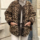 Leopard Printed Winter Coat